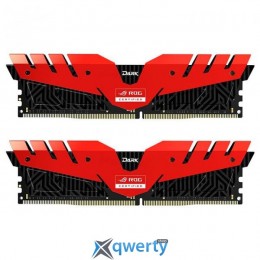 Team DDR4-3000 16GB PC-24000 (2x8) T-Force Dark ROG Red (TDRRD416G3000HC16CDC01)