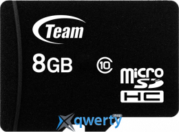 microSD Team 8GB Class 10 Black (TUSDH8GCL1002)