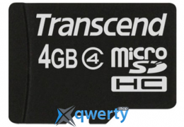 MicroSDHC 4GB Class 4 Transcend (TS4GUSDC4)