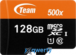 microSD Team 128GB Class 10 Orange +SD адаптер (TUSDX128GUHS03)