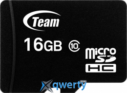 microSD Team 16GB Class 10 +SD адаптер (TUSDH16GCL1003)