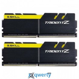 G.Skill Trident Z Black/Yellow DDR4-3200 16GB PC4-25600 (2x8) (F4-3200C15D-16GTZKY)