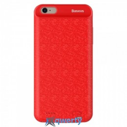 Baseus Plaid Backpack Power Bank Case 3650MAH for iPhone 8 / 7 Plus Red (ACAPIPH7P-BJ09)