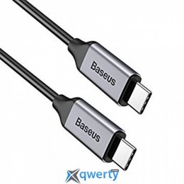 Baseus C-Video Functional Notebook Cable (C TO C) Dark gray (CATCY-C0G)