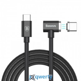 Baseus T-type Magnet Cable(Side insert) Lightning+Micro Two-in-one Black (CALTX-A01)