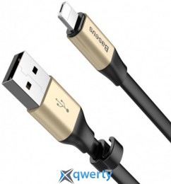 Baseus Two-in-one Portable Cable Lightning 23cm Gold
