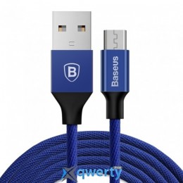 Baseus Yiven Cable For Micro 1.5M Navy Blue (CAMYW-B13)
