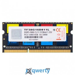 V-Color Colorful SODIMM DDR3L-1600 8GB PC-12800 (TF38G16D811L)
