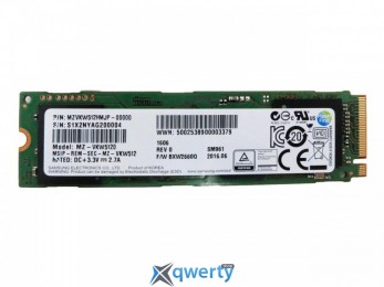 SAMSUNG SM961 512GB M.2 PCI-ex (MZVKW512HMJP-00000) (MZ-VKW5120)