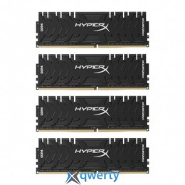 DDR4 32GB (4X8GB) 3000 MHZ HYPERX PREDATOR KINGSTON (HX430C15PB3K4/32)