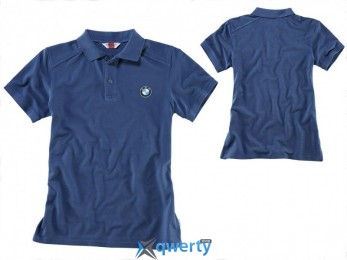 Мужская рубашка «поло» Logo, Blue (р.L)(76 61 8 351 593)