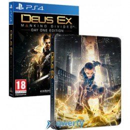 Deus Ex: Mankind Divided Day One Edition Steelbook