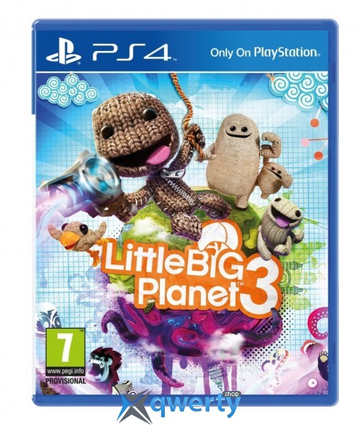 Little Big Planet 3 PS4 (русская версия) Одесса, купить Игры для