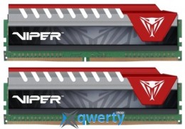 PATRIOT Viper Elite Series DDR4 8GB (2 x 4GB) 2666MHz Kit (Red) PVE48G266C5KRD