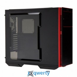IN WIN 707 Full-Tower - black/red  (707 black/red)