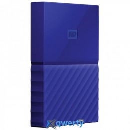 HDD 2.5 USB 4.0TB WD My Passport Blue (WDBYFT0040BBL-WESN) Витринный образец