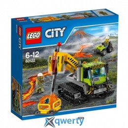 LEGO City Гусеничный трактор исследователей вулканов (60122)