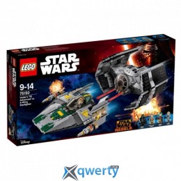 LEGO Star Wars Усовершенствованный истребитель TIE Дарта Вейдера и истребитель A-Wing (75150)