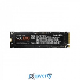 Samsung 960 Evo 250GB M.2 2280 PCI Express 3.0 x4 Nvme (MZ-V6E250BW)
