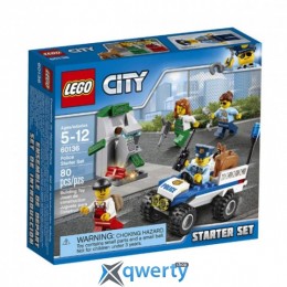LEGO City Набор для начинающих Полиция 80 деталей (60136)