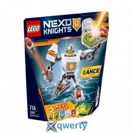 LEGO NEXO KNIGHTS Боевые доспехи Ланса 83 детали (70366)
