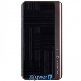 MOMAX iPower Elite+ External Battery Pack 8000mAh QC2.0 Emboss Black