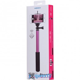 MOMAX Selfie Hero Bluetooth Selfie Pod 90cm Pink (KMS1NP)
