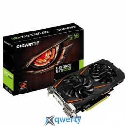 Gigabyte PCI-Ex GeForce GTX 1060 Windforce 6GB GDDR5 (192bit) (1506/8008) (2 x DVI, HDMI, DisplayPort) (GV-N1060WF2-6GD)