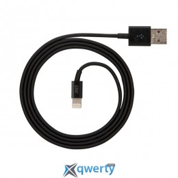 JUST Simple Lighting USB Cable Black 1M (LGTNG-SMP10-BLCK)