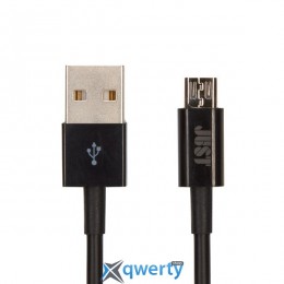 JUST SIMPLE MICRO USB CABLE BLACK 1M (MCR-SMP10-BLCK)