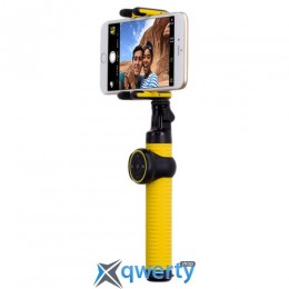 MOMAX Selfie Hero Bluetooth Selfie Pod 100cm Yellow/Gold (KMS7L)