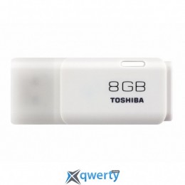 TOSHIBA 8GB Hayabusa White USB 2.0 (THN-U202W0080E4)