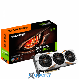 Gigabyte PCI-Ex GeForce GTX 1080 Ti Gaming OC 11GB GDDR5X (352bit) (1518/11010) (DVI, HDMI, 3 x Display Port) (GV-N108TGAMING OC-11GD)