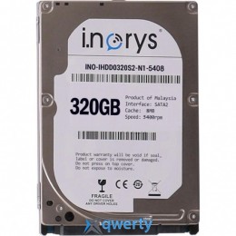 I.NORYS 2.5 320GB 5400об.мин 8mb SATA2 (INO-IHDD0320S2-N1-5408)