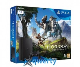 Sony PlayStation 4 1TB Slim +Horizon Zero Dawn+PSN90 + Джойстик V2