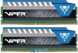 16Gb DDR4 2666MHz (2x8Gb) PC4-21300 Patriot Viper Elite (PVE416G266C6KBL)