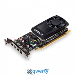 PNY PCI-Ex NVIDIA Quadro P1000 4GB GDDR5 (128bit) (4 x miniDisplayPort) (VCQP1000DVI-PB)
