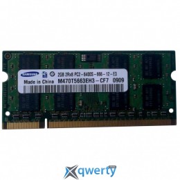 SAMSUNG SODIMM DDR2 2GB PC2-6400 800MHz (M470T5663EH3-CF7)