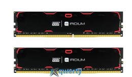 Goodram DDR4-2400 16384MB PC4-19200 (Kit of 2x8192) IRDM Black (IR-2400D464L15S/16GDC)