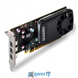 PNY PCI-Ex NVIDIA Quadro P400 2GB GDDR5 (64bit) (3 x miniDisplayPort) (VCQP400-PB)
