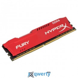 Kingston DDR4-2400 8192MB PC4-19200 HyperX Fury Red (HX424C15FR2/8)
