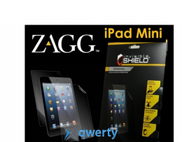 ZAGG INVISIBLE SHIELD HIGH DEFINITION SCRATCH PROTECTION FOR iPAD MINI HTBAPPIPADMINS