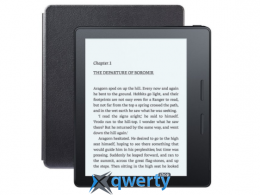 Amazon Kindle Oasis with Leather Charging Cover Black