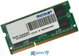 PATRIOT Signature Line SO-DIMM DDR3 1333MHz 8GB (PSD38G13332S)