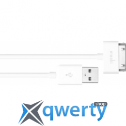 Moshi 30-pin to USB Cable White (0.9 m) (99MO023101)