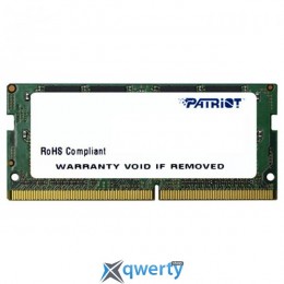 PATRIOT Signature Line SO-DIMM DDR4 2400MHz 8GB PC-19200 (PSD48G240081S)