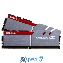 G.SKILL Trident Z Silver/Red DDR4 3400MHz 32GB (2x16GB) XMP PC4-27200 (F4-3400C16D-32GTZ)