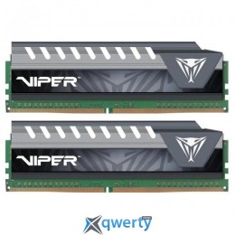PATRIOT Viper Elite Gray DDR4 3000MHz 16GB (2x8GB) XMP PC-24000 (PVE416G300C5KGY)