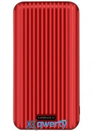 MOMAX iPower GO Slim Battery 10000 mAh Red (IP56R)