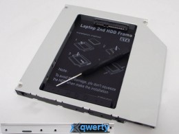 Карман SATA 12.7mm Slim в отсек SATA DVD-RW для привода ноутбука. HDD SATA Caddy